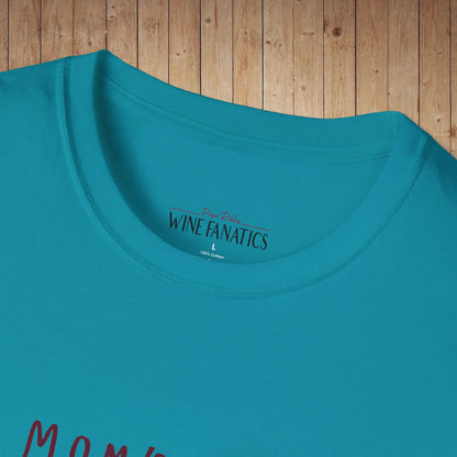 Mom's sanity brought to you by Coffee & Wine Personalized Tee