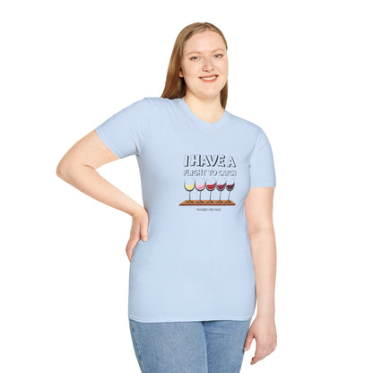 I Have A Flight To Catch Unisex Softstyle T-Shirt