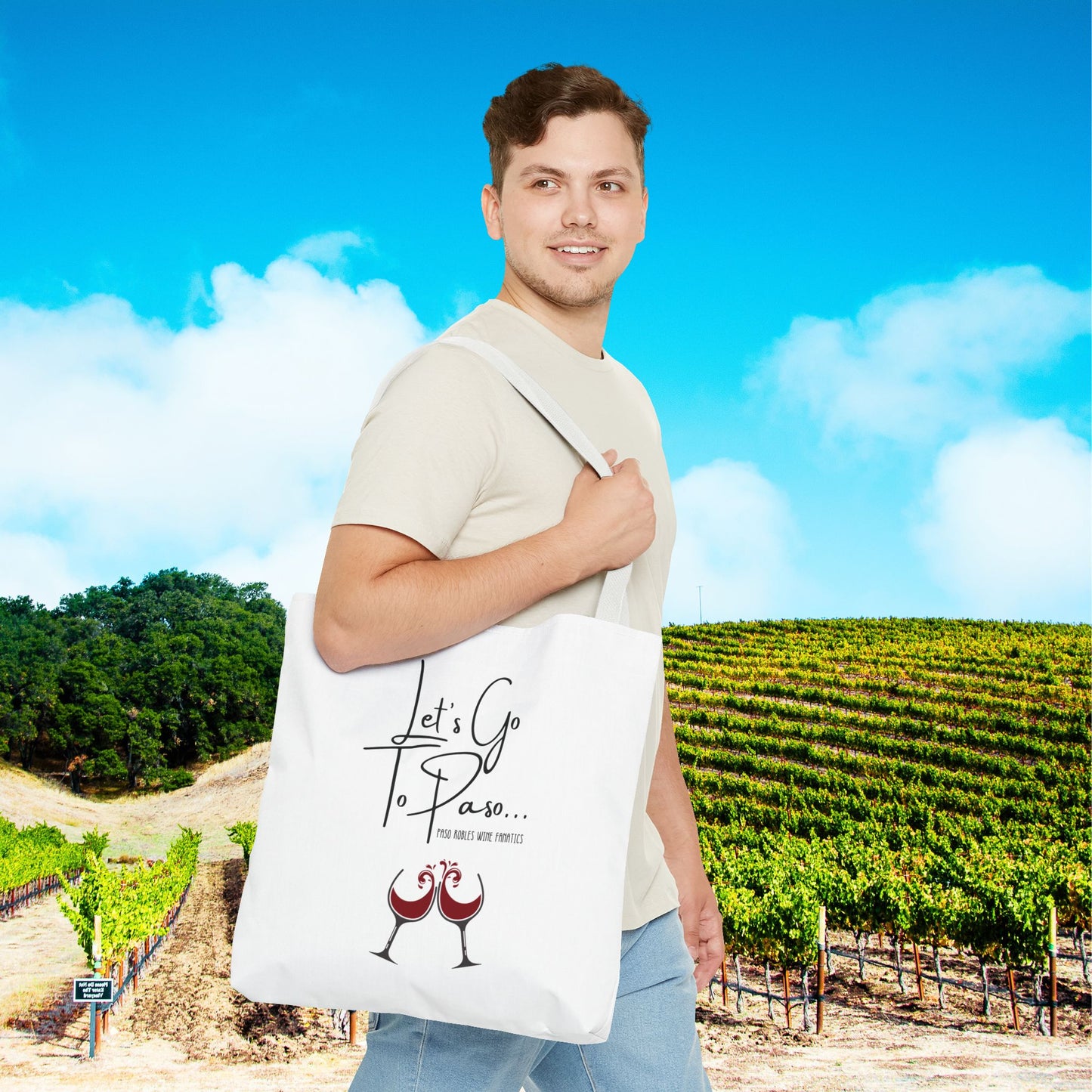 Let's Go To Paso Tote Bag
