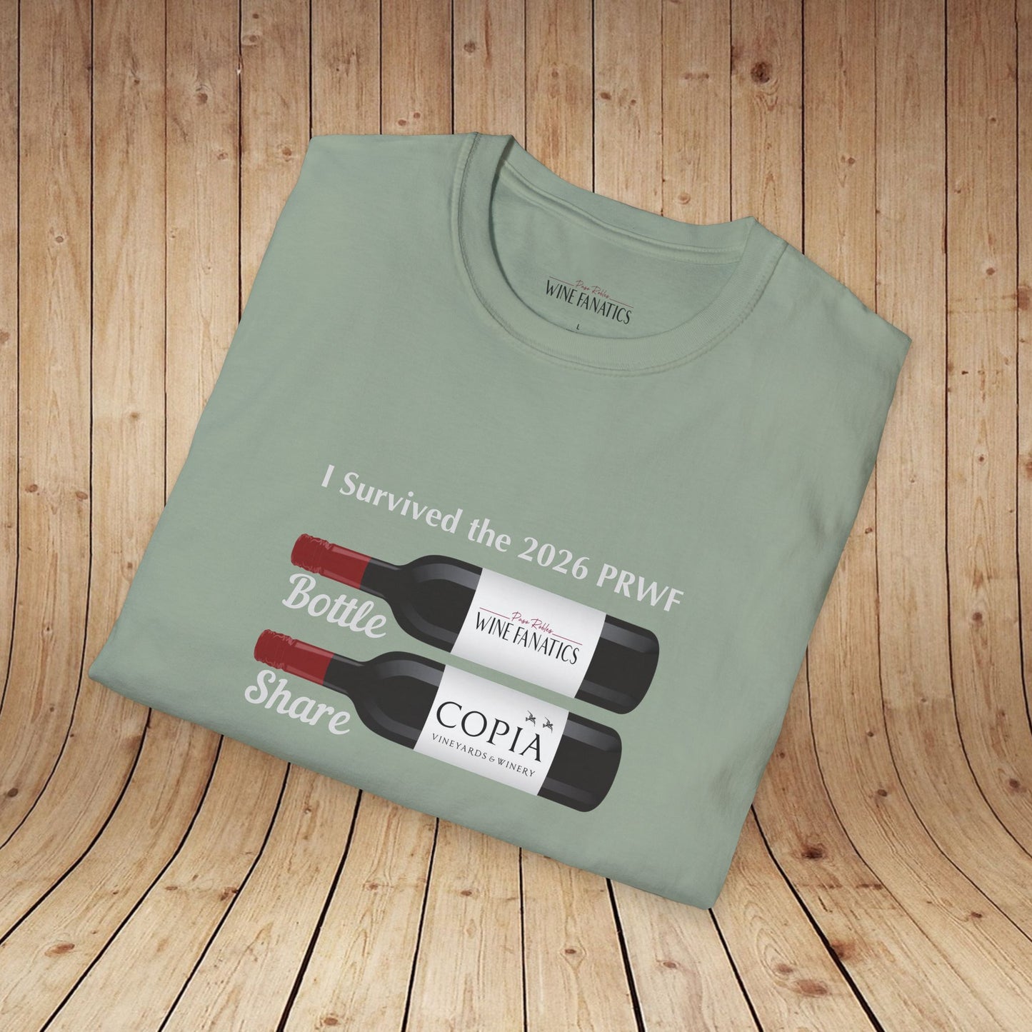PRWF 2026 Bottle Share Unisex Softstyle T-Shirt