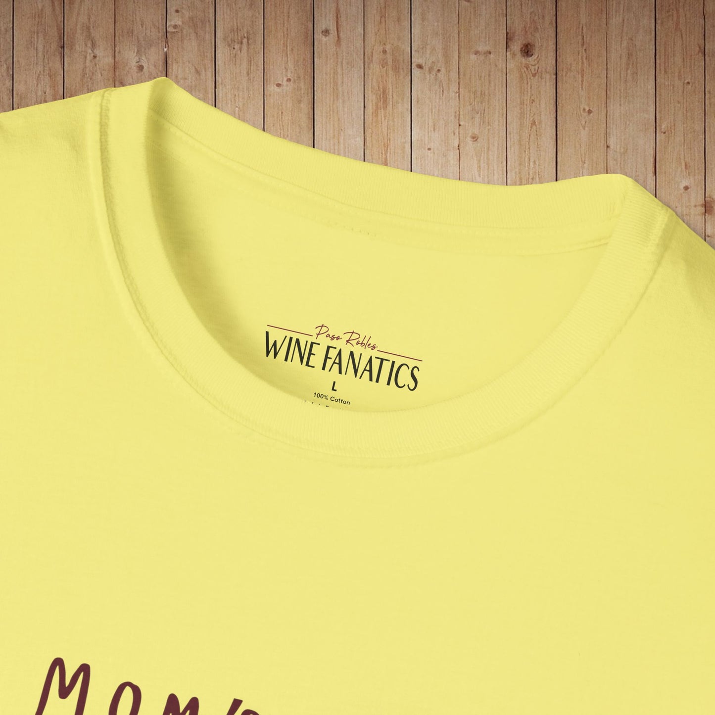 Mom's sanity brought to you by Coffee & Wine Personalized Tee