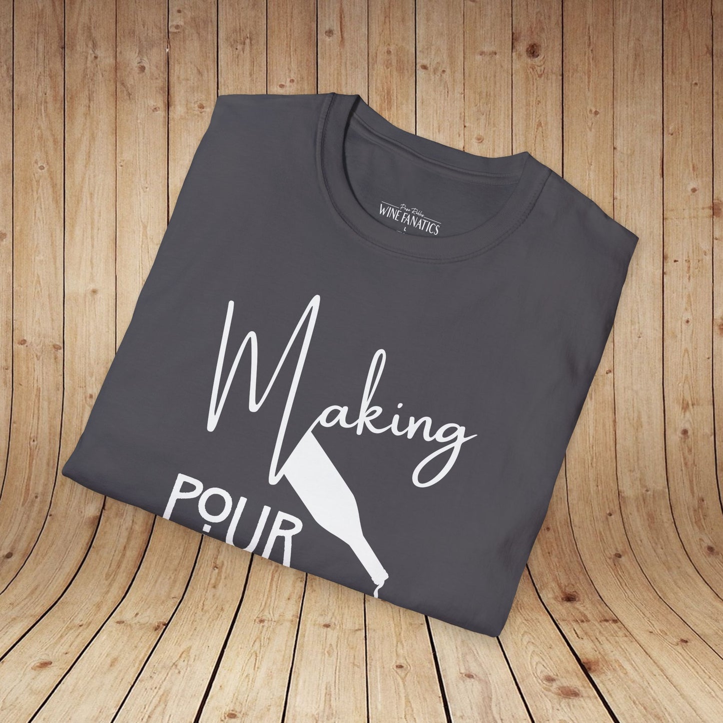 Napa Valley - Making Pour Decisions Unisex Softstyle Tee