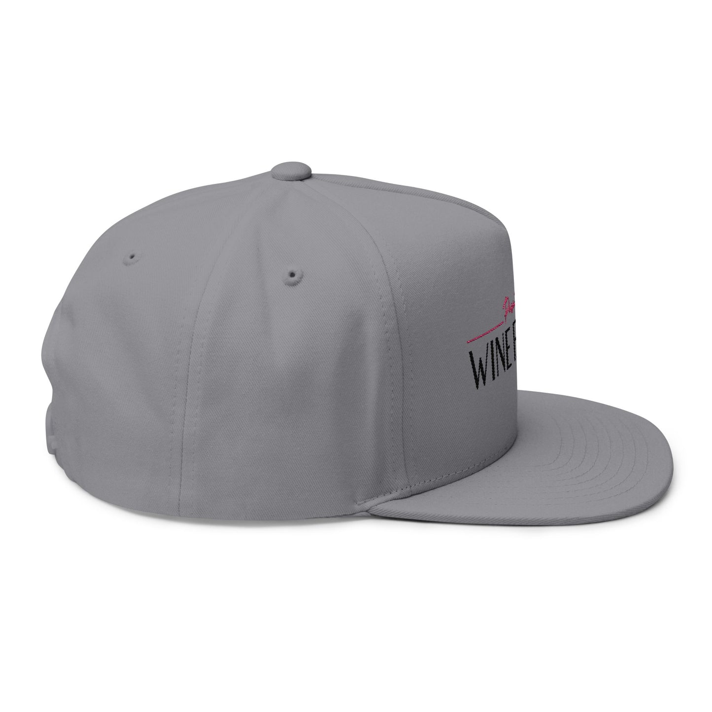 Paso Robles Wine Fanatics Embroidered Flat Bill Cap
