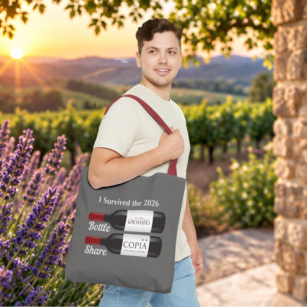 PRWF 2026 Bottle Share Tote Bag