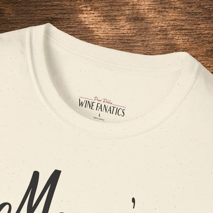 Mom's Reason To Wine Personalized Crew Neck Tee