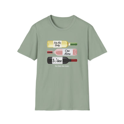 Hit Me Baby One More Wine Unisex Softstyle T-Shirt