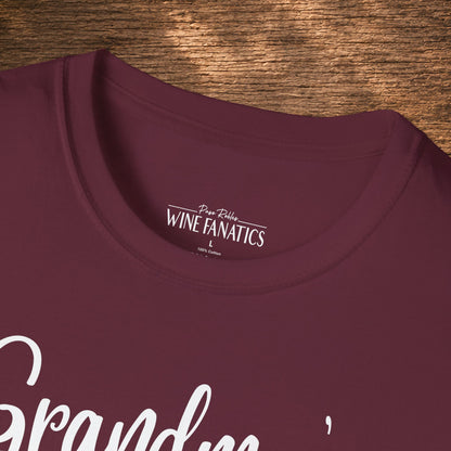 Grandma's Reason To Wine Personalized Crew Neck T-Shirt