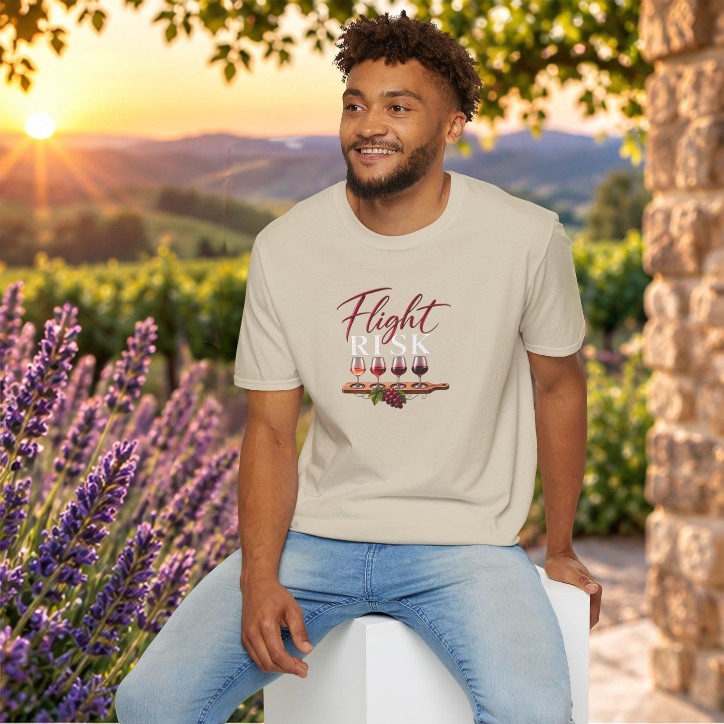 Flight Risk  Crewneck Tee