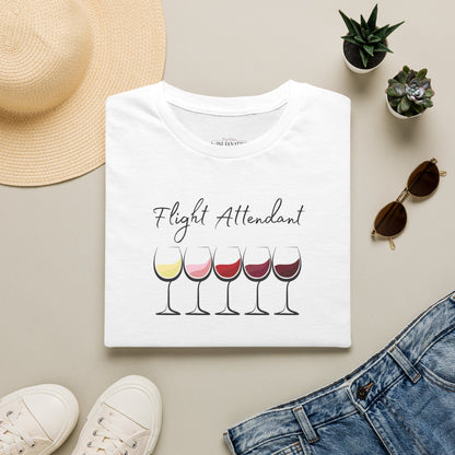 Flight Attendant Crewneck Tee