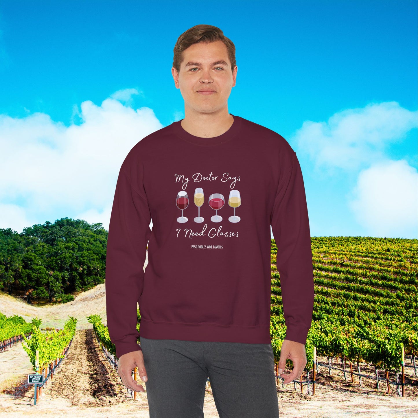 My Doctor Says I Need Glasses Sweatshirt