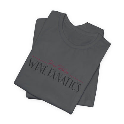 Paso Robles Wine Fanatics Logo Unisex Jersey Short Sleeve Tee