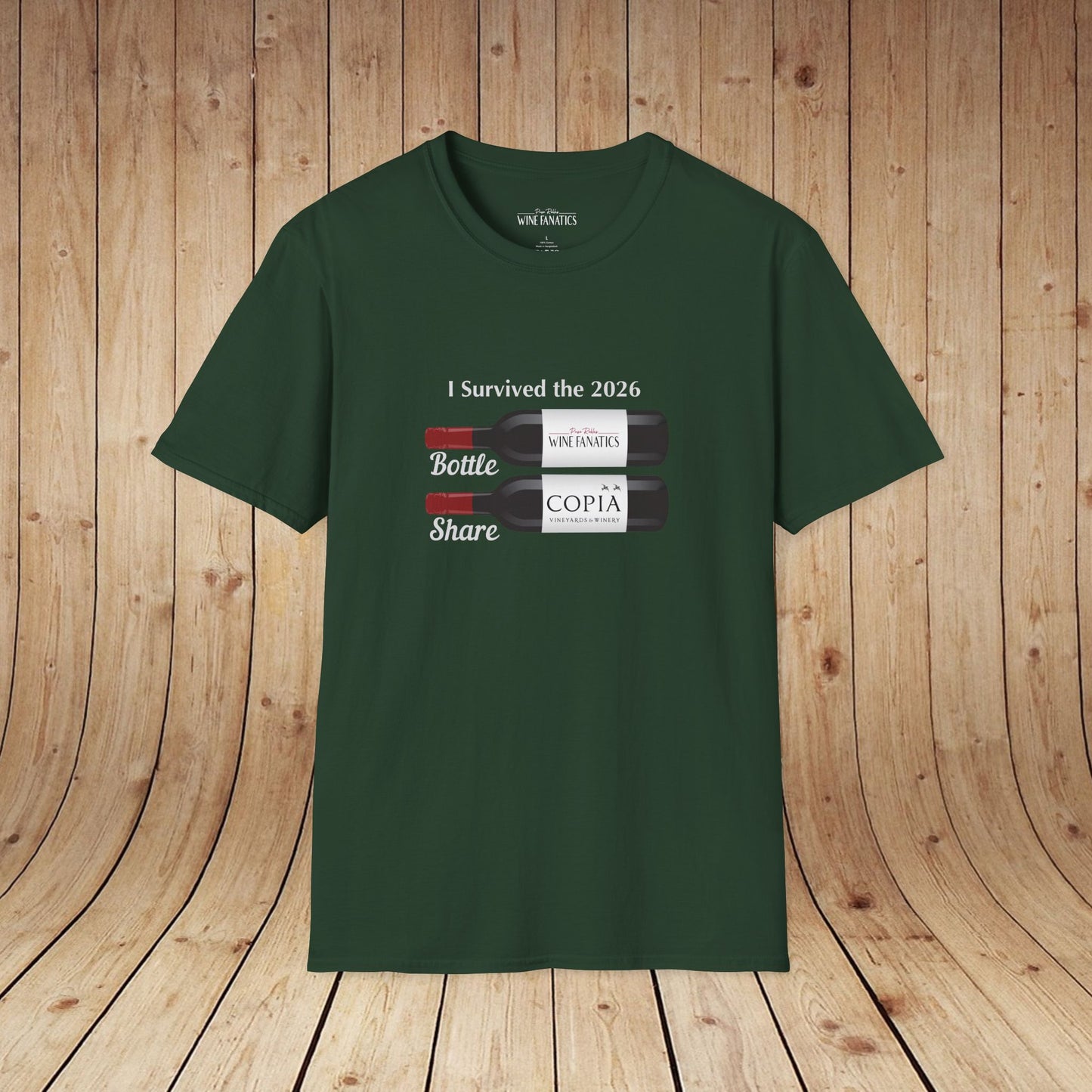 PRWF 2026 Bottle Share Unisex Softstyle T-Shirt