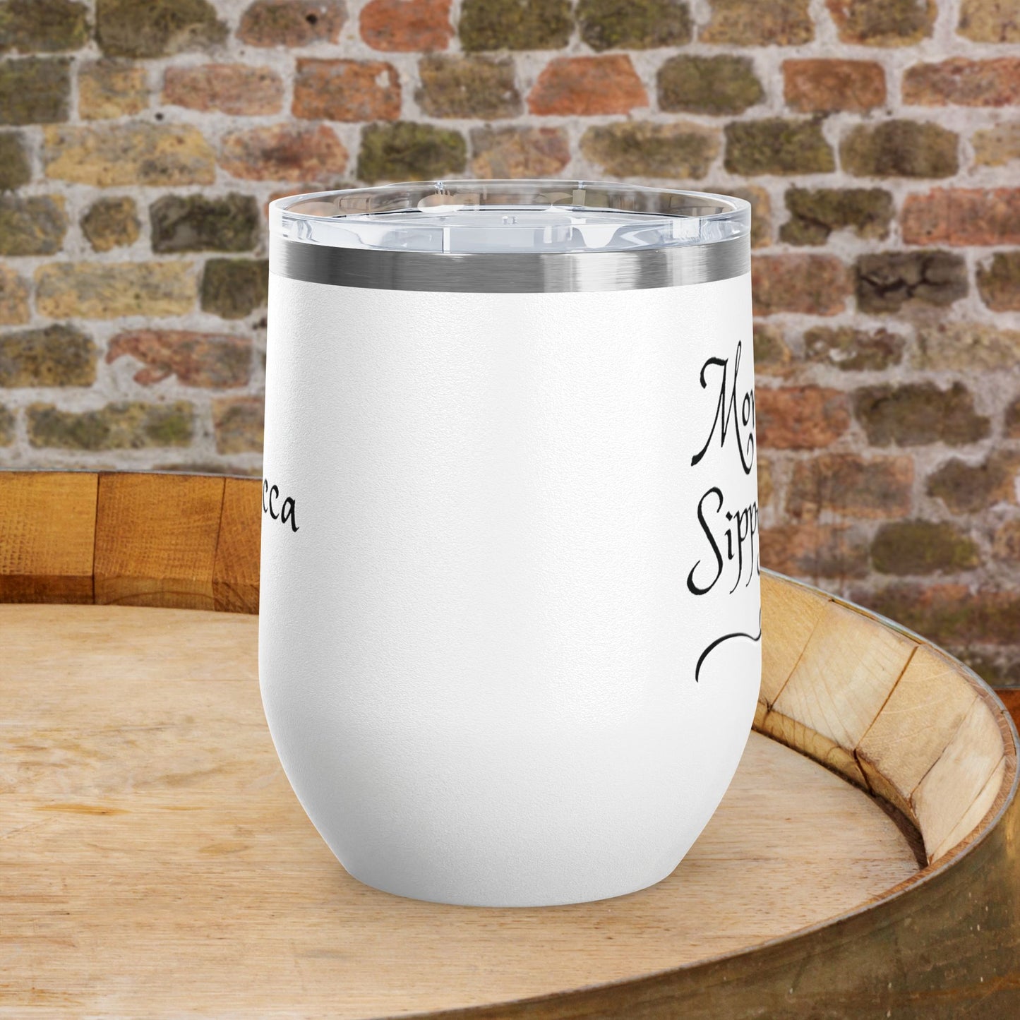 Mommy's Sippy Cup Personalized Wine Tumbler