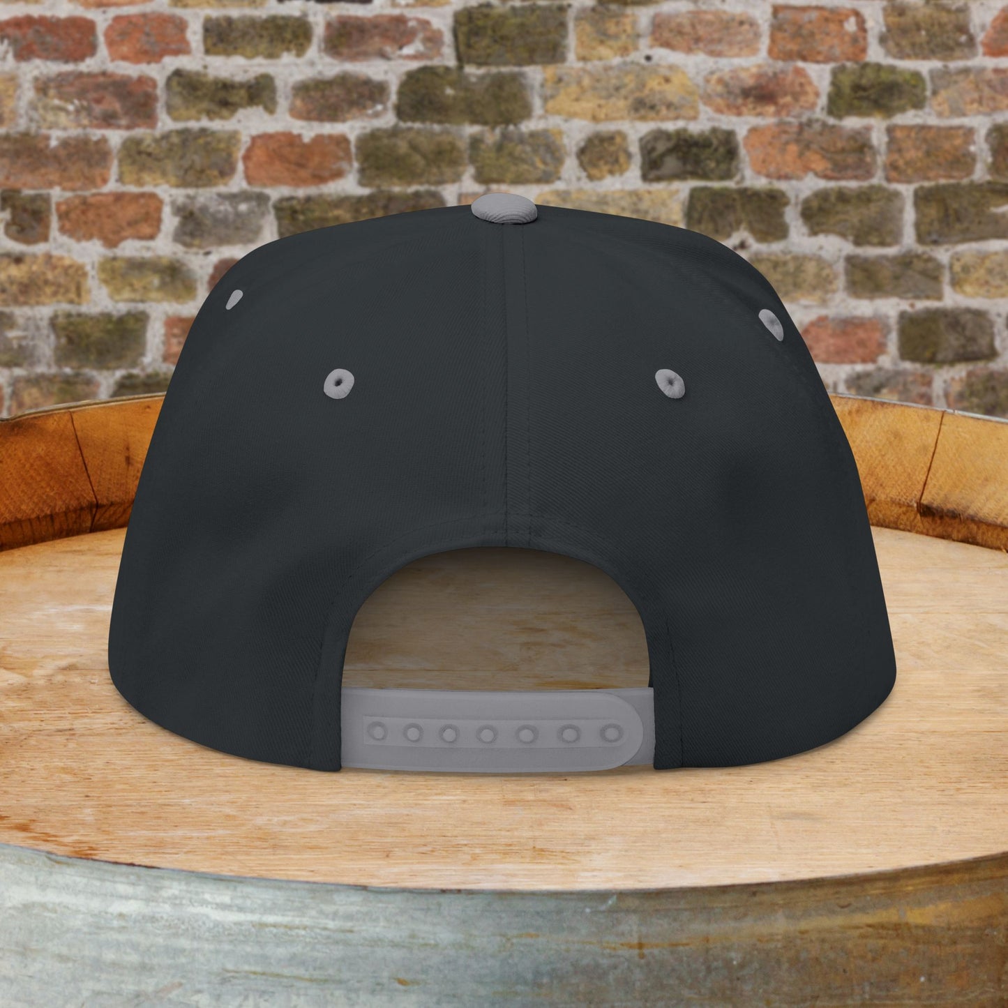 Paso Robles Wine Fanatics Embroidered Logo Flat Bill Cap