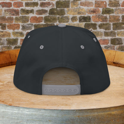 Paso Robles Wine Fanatics Embroidered Logo Flat Bill Cap