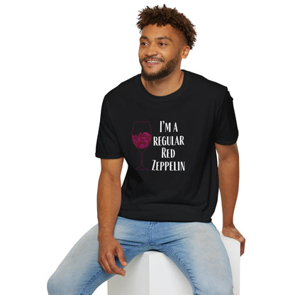 I'm A Regular Red Zeppelin Unisex Softstyle T-Shirt