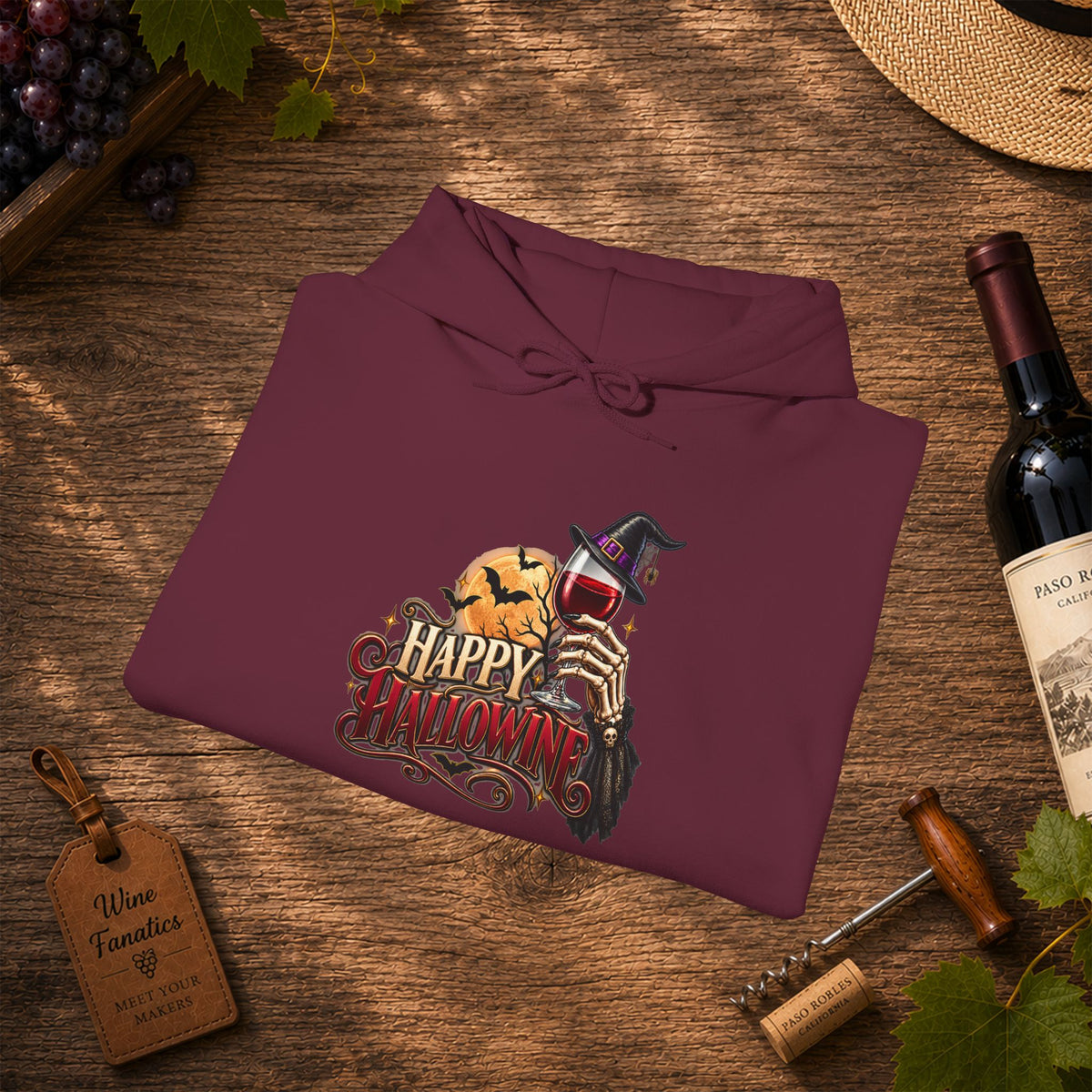 Happy Hallowine Hoodie