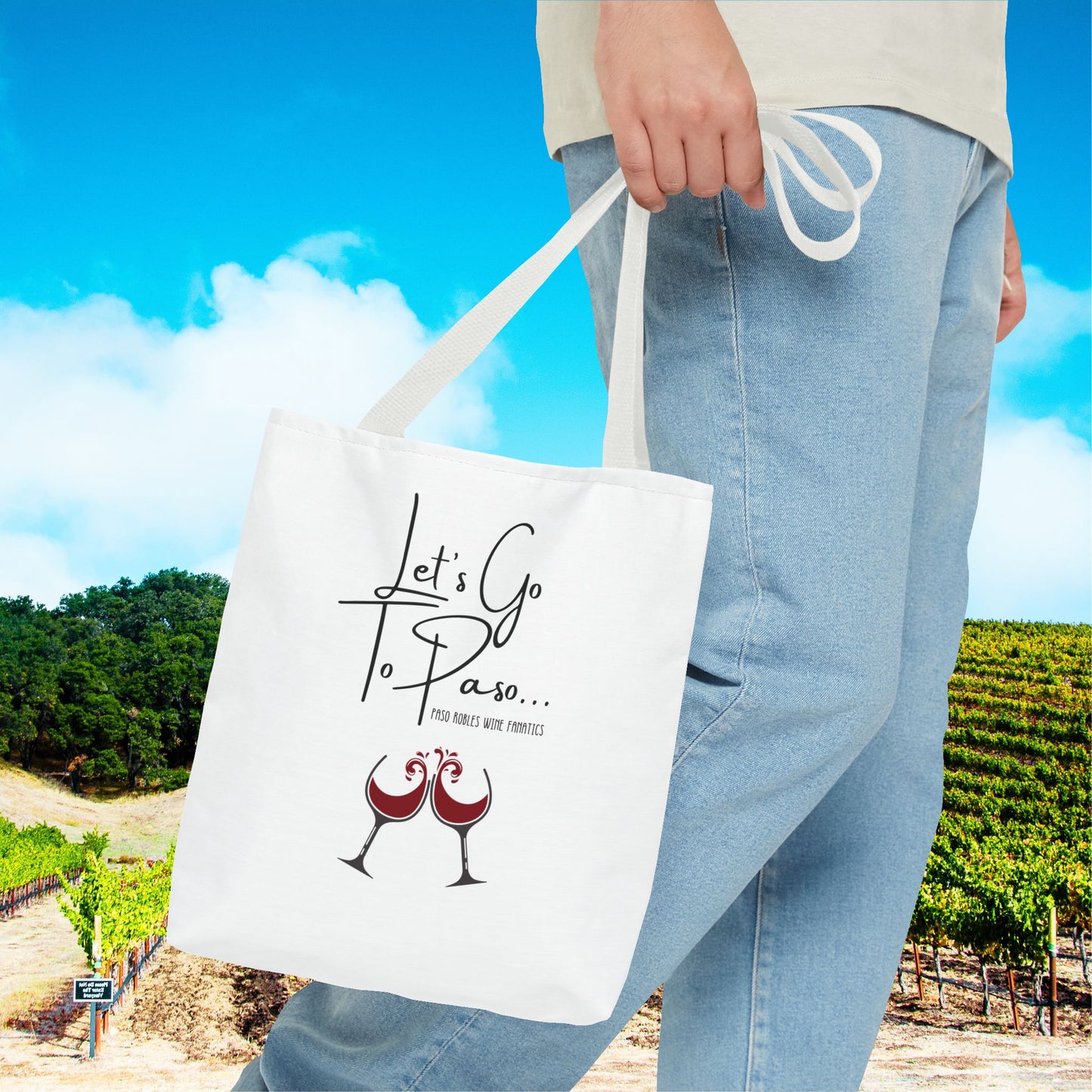 Let's Go To Paso Tote Bag