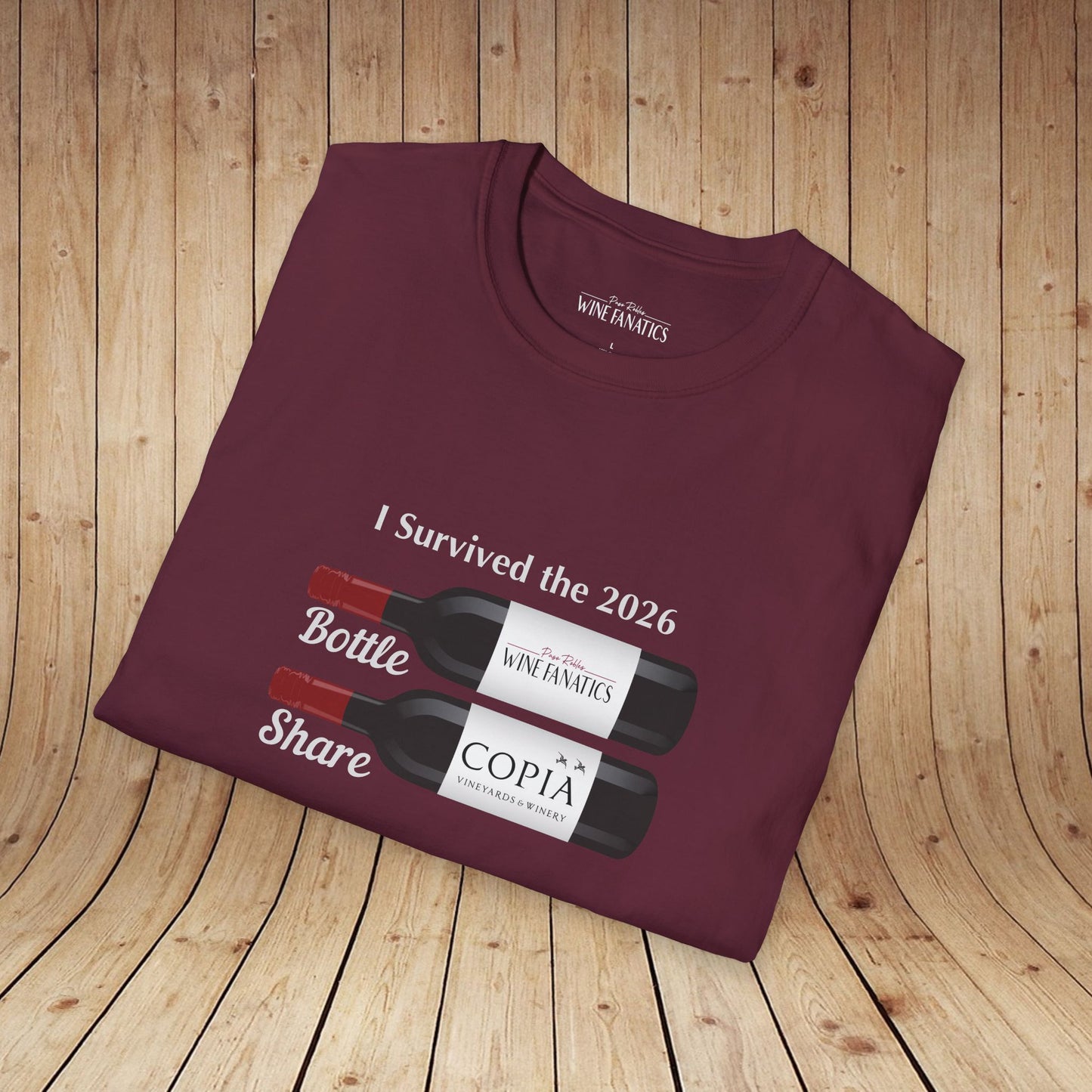 PRWF 2026 Bottle Share Unisex Softstyle T-Shirt