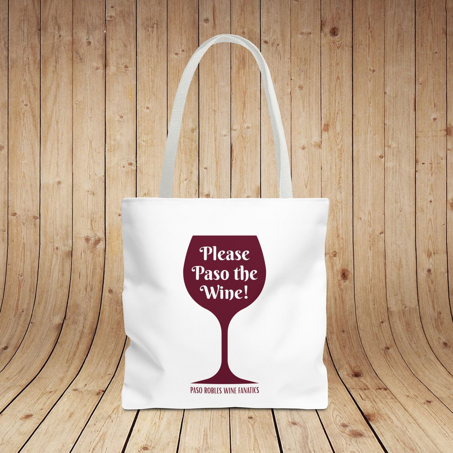 Please Paso The Wine Tote Bag