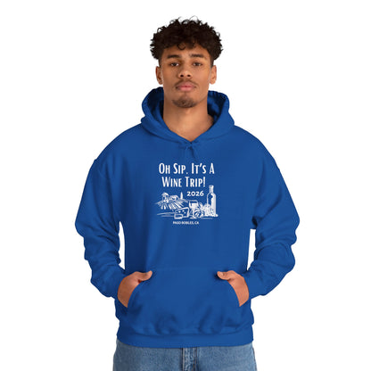 Oh Sip It's A Wine Trip 2025 Personalized Hoodie