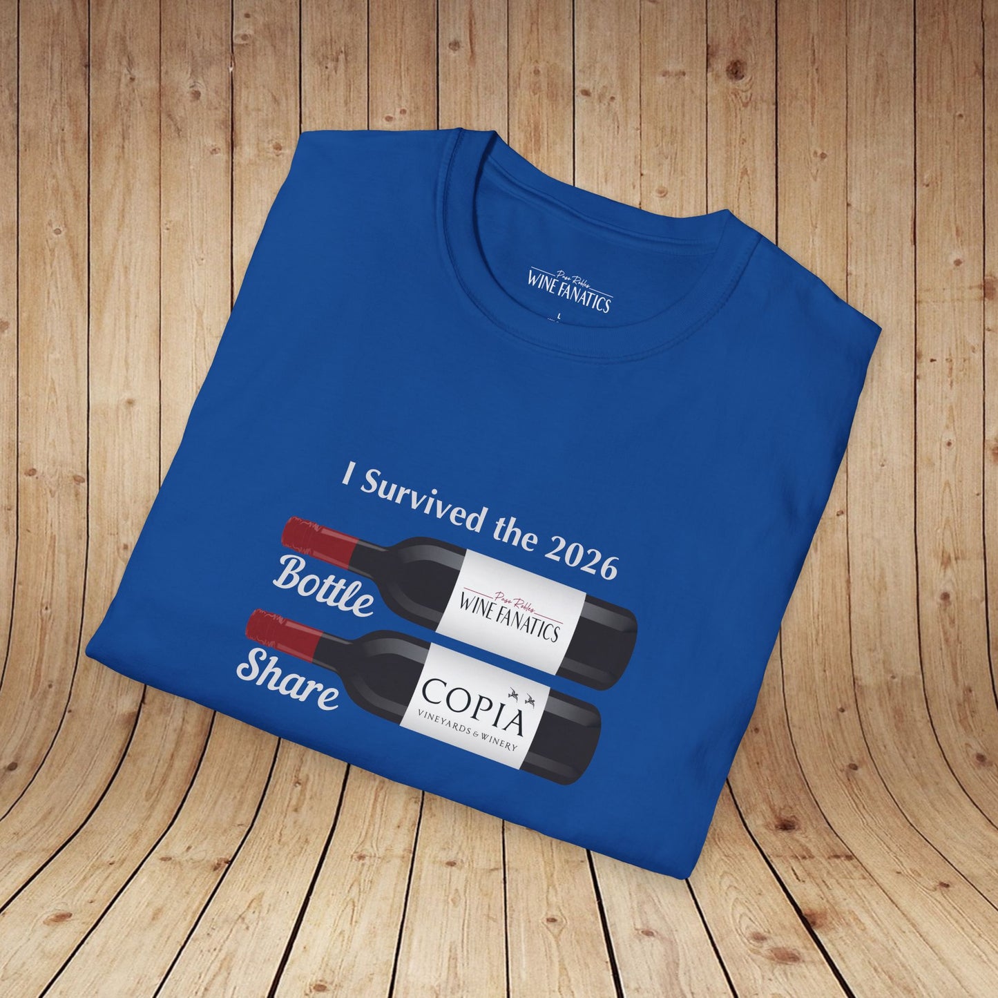 PRWF 2026 Bottle Share Unisex Softstyle T-Shirt