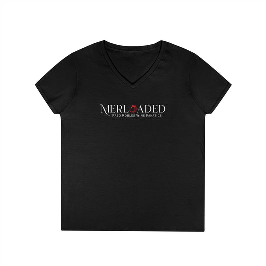 Merloaded Ladies V-Neck Tee