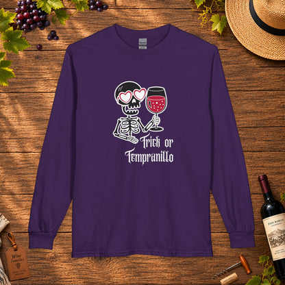 Trick or Tempranillo Long Sleeve T-Shirt
