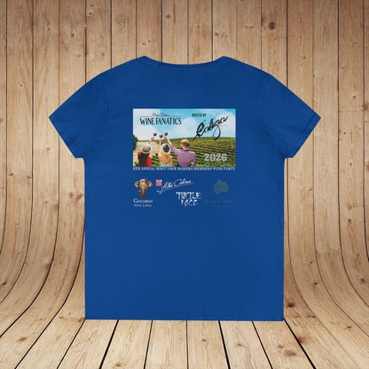 PRWF 2026 Commemorative Meet Your Makers Party Ladies V-Neck Tee