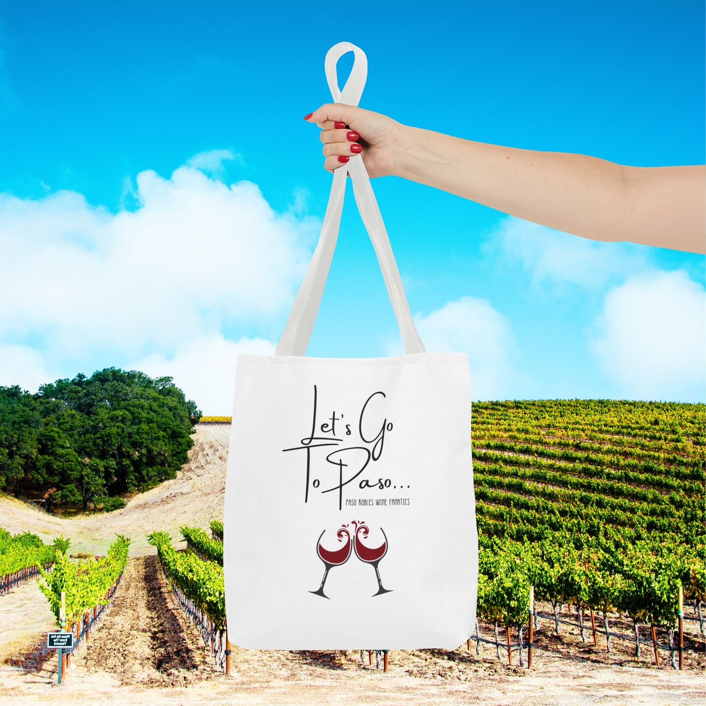 Let's Go To Paso Tote Bag