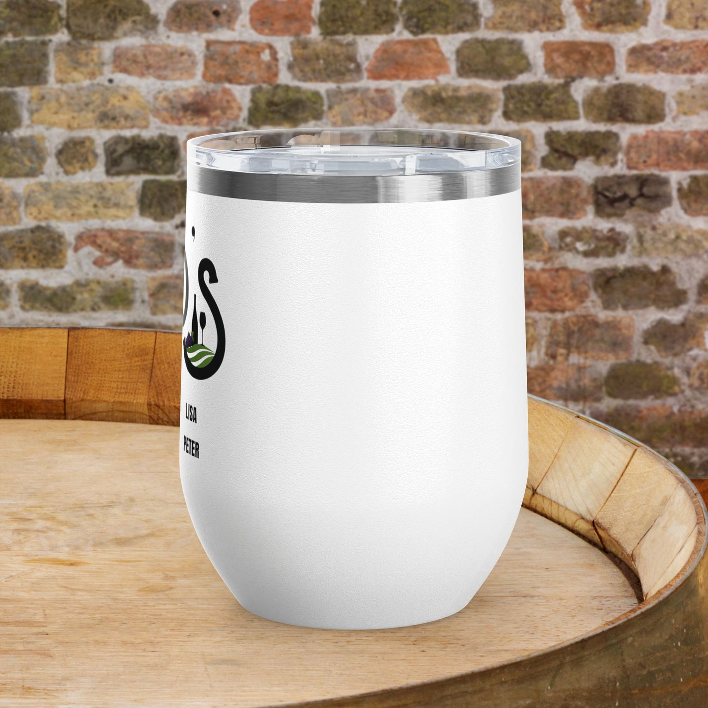 Dad's Reason To Wine Personalized Wine Tumbler