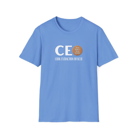 CEO Cork Extraction Officer Unisex Softstyle T-Shirt