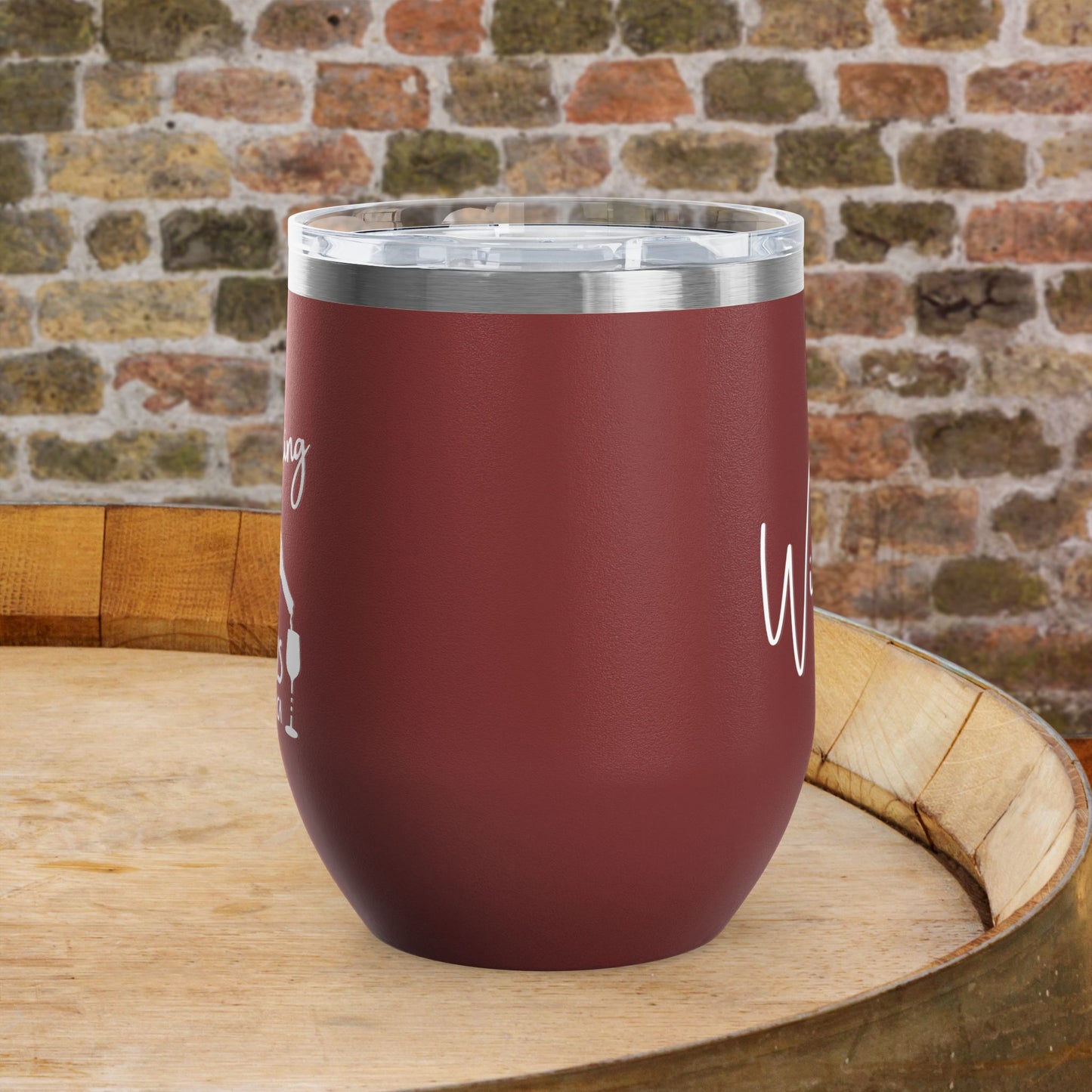 Making Pour Decisions in Napa Valley, CA Personalized 12oz Wine Tumbler