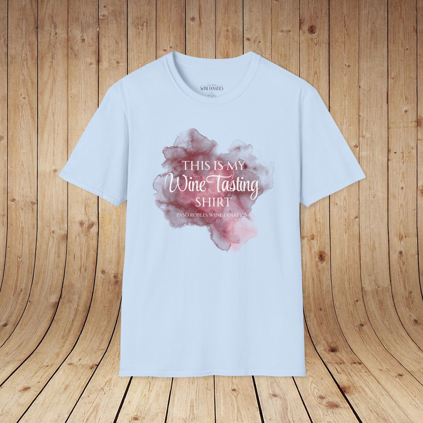 This Is My Wine Tasting Shirt (stain) Unisex Softstyle T-Shirt