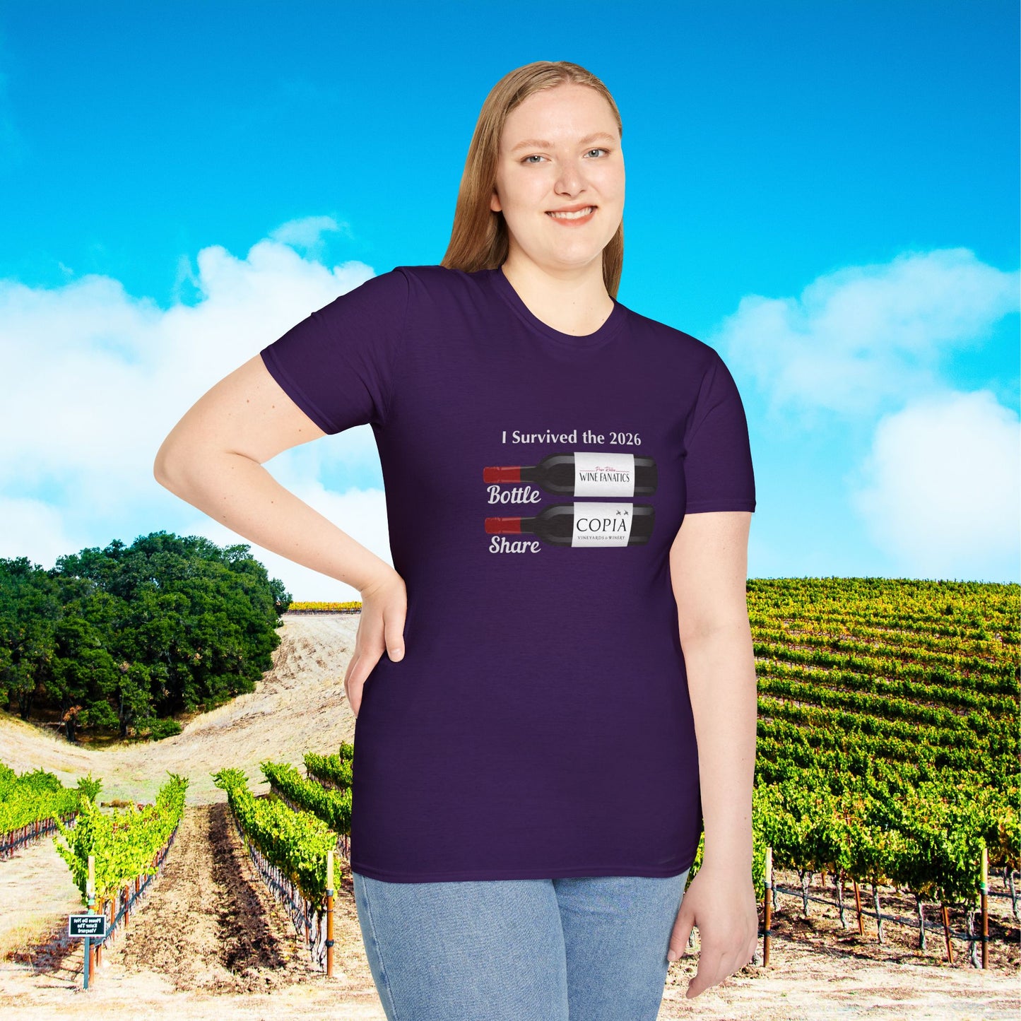 PRWF 2026 Bottle Share Unisex Softstyle T-Shirt