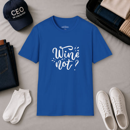 Wine Not? Crewneck Tee