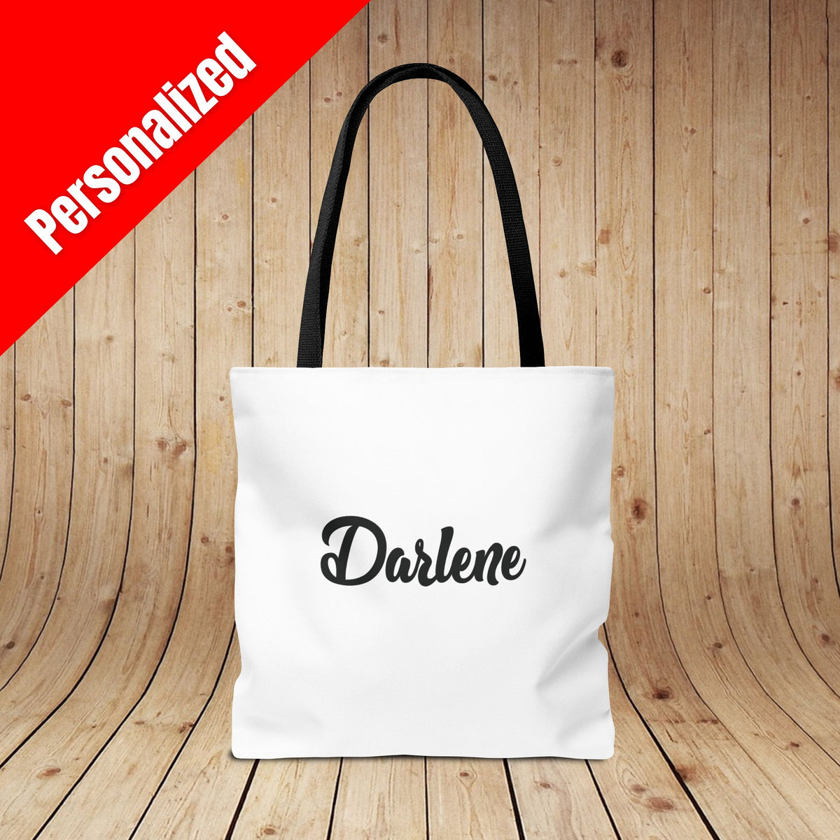 Rise & Wine Personalized Tote Bag