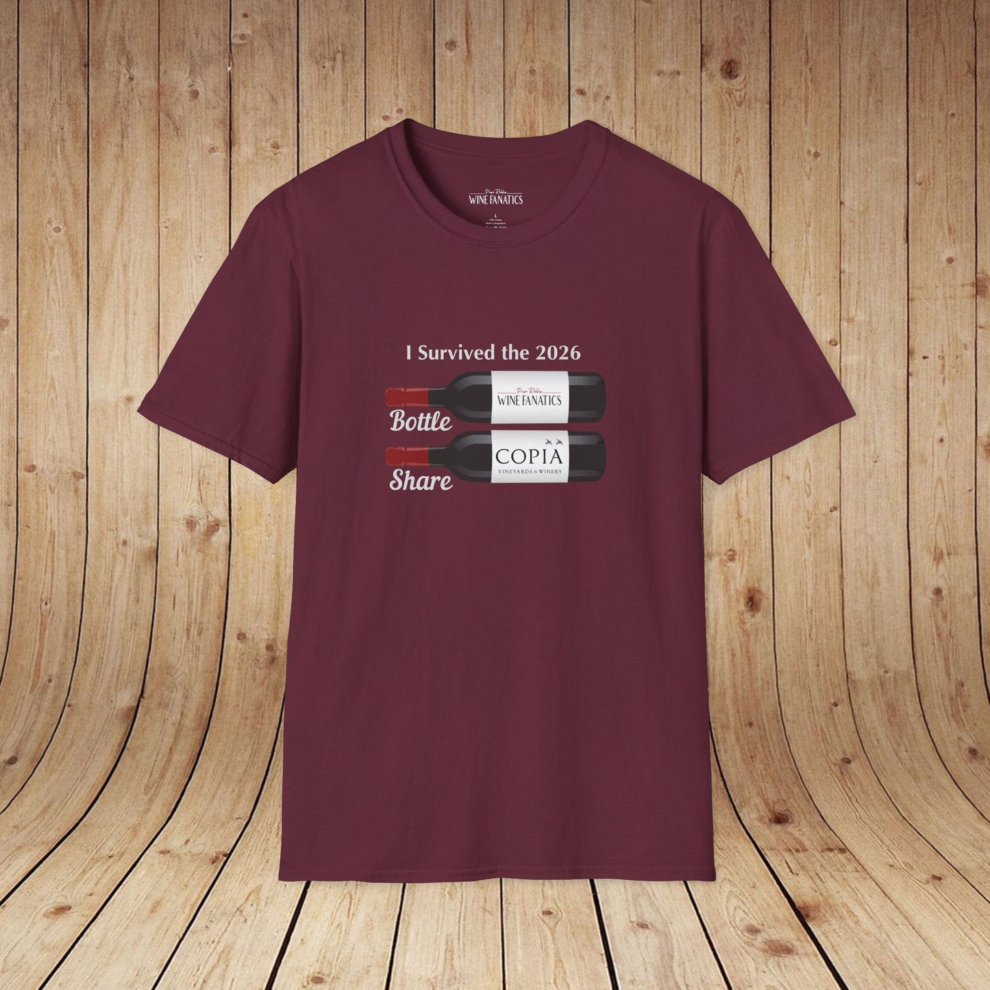 PRWF 2026 Bottle Share Unisex Softstyle T-Shirt