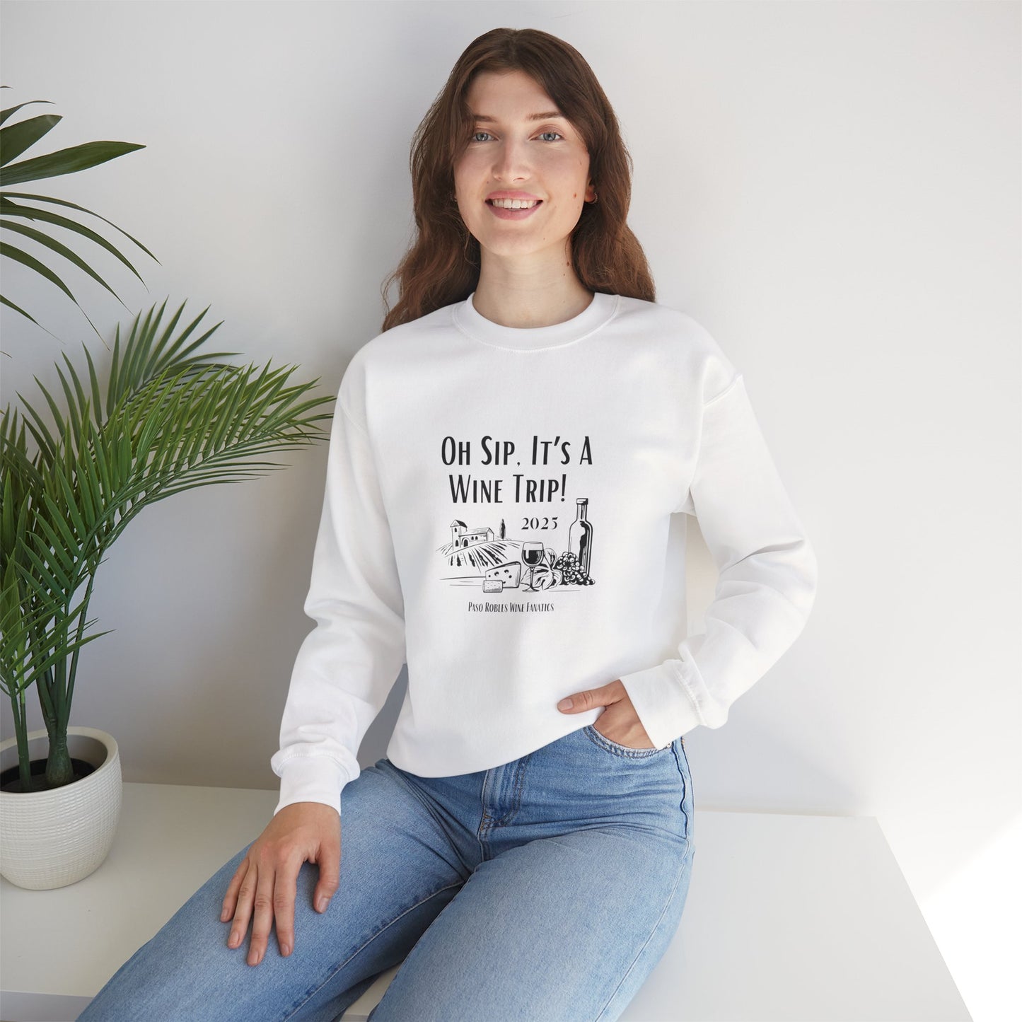 Oh Sip It's A Wine Trip Sweatshirt