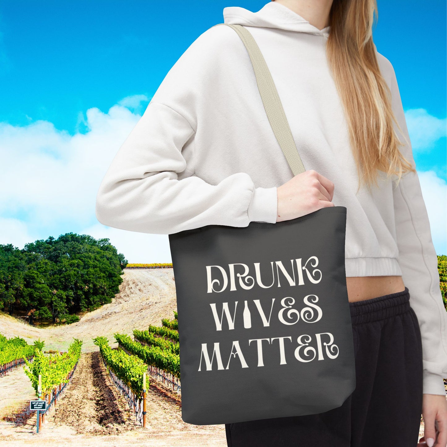 Drunk Wives Matter Tote Bag