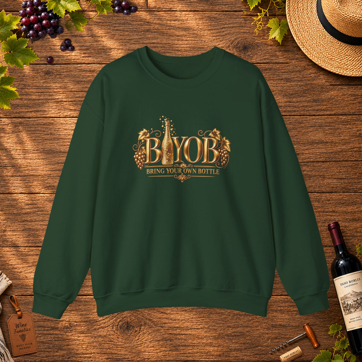 BYOB Bring Your Own Bottle Sweatshirt