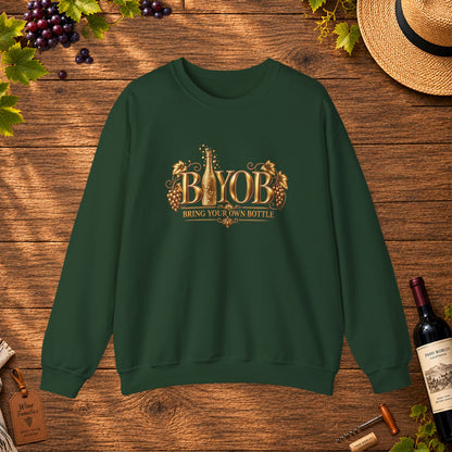 BYOB Bring Your Own Bottle Sweatshirt
