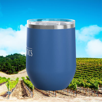 Paso Robles Wine Fanatics Logo 12oz Wine Tumbler