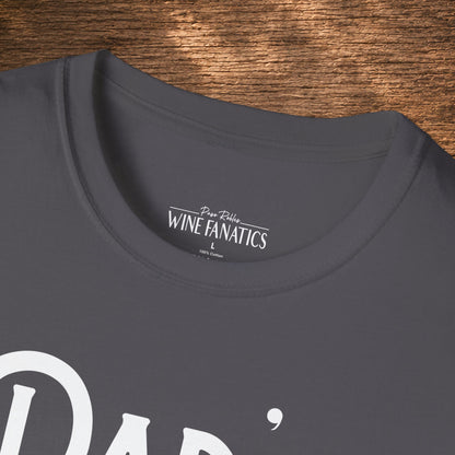 Dad's Reason To Wine Personalized Crew Neck T-Shirt