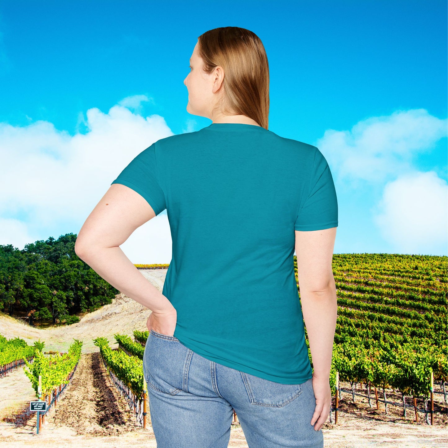 Mom's sanity brought to you by Coffee & Wine Personalized Tee
