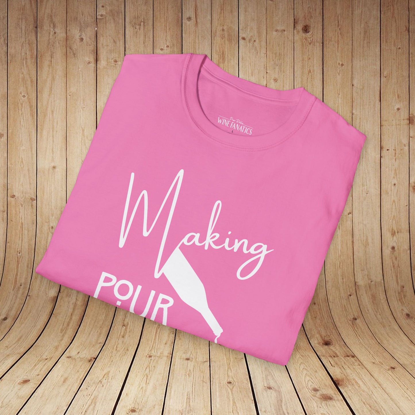 Sonoma County - Making Pour Decisions Unisex Softstyle Tee