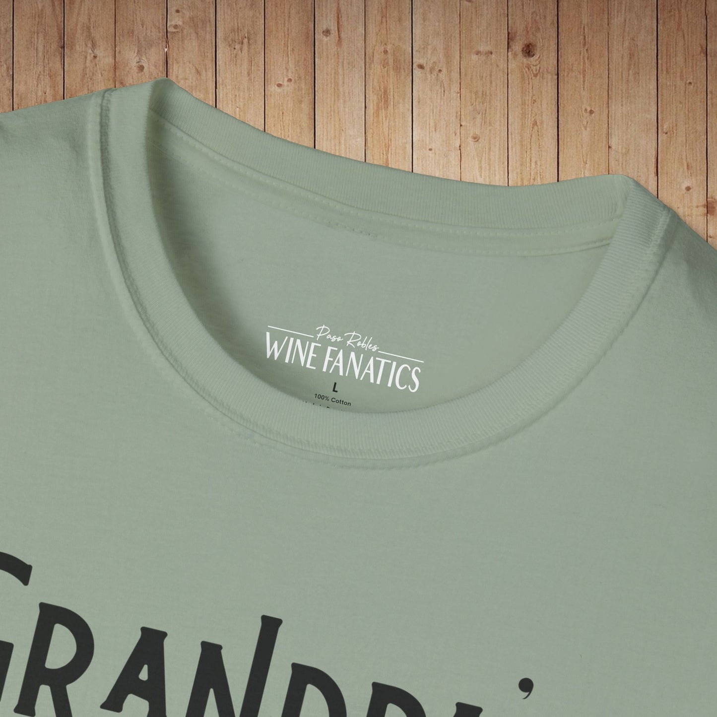 Grandpa's Reason To Wine Personalized T-Shirt
