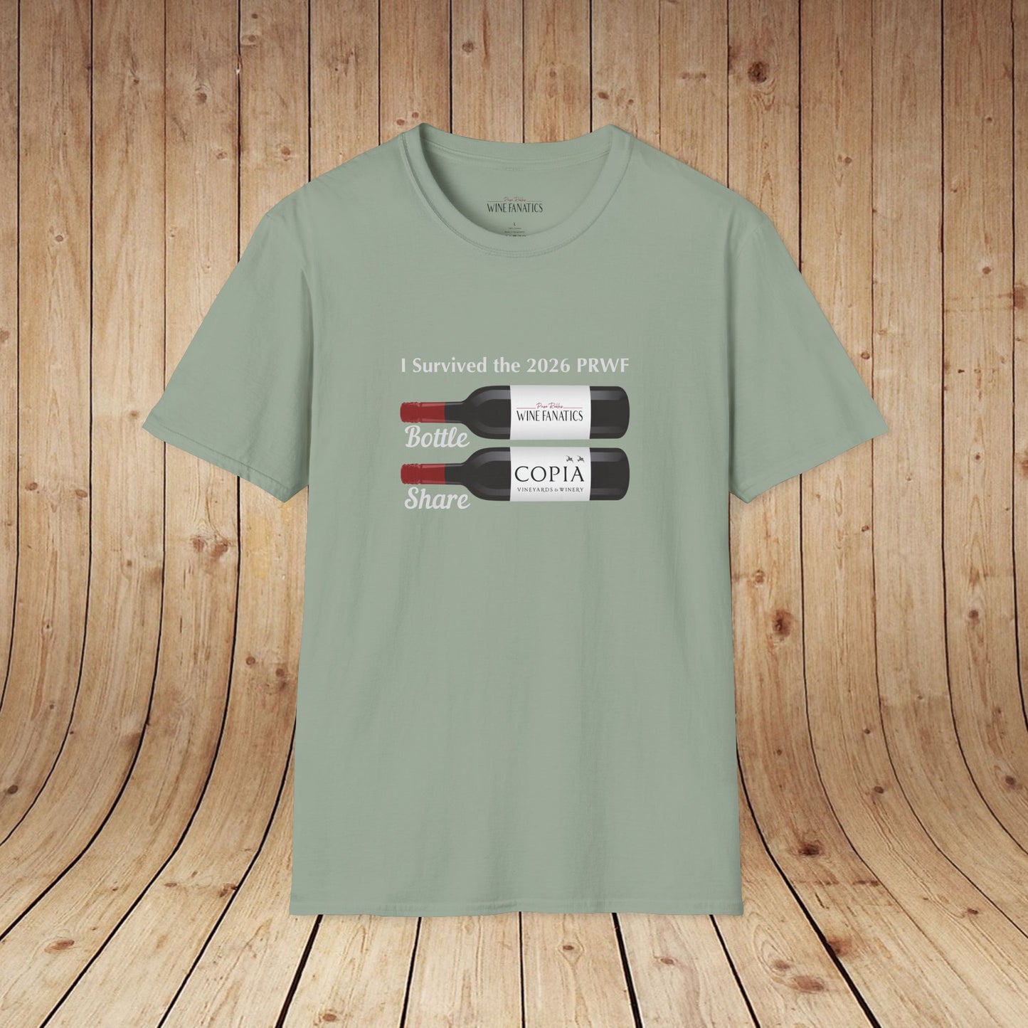 PRWF 2026 Bottle Share Unisex Softstyle T-Shirt