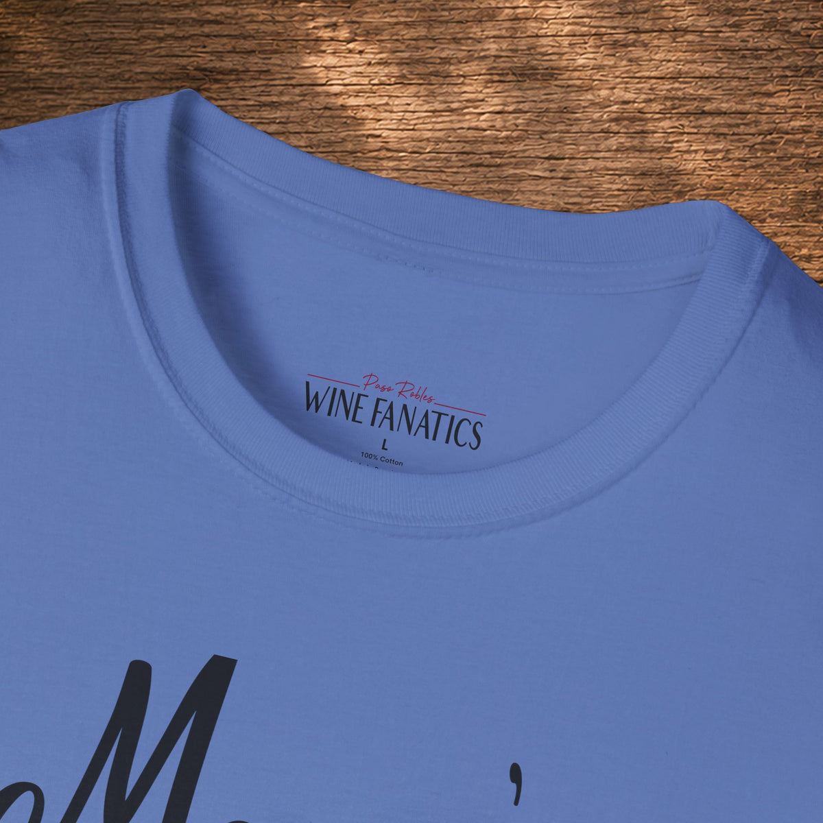 Mom's Reason To Wine Personalized Crew Neck Tee