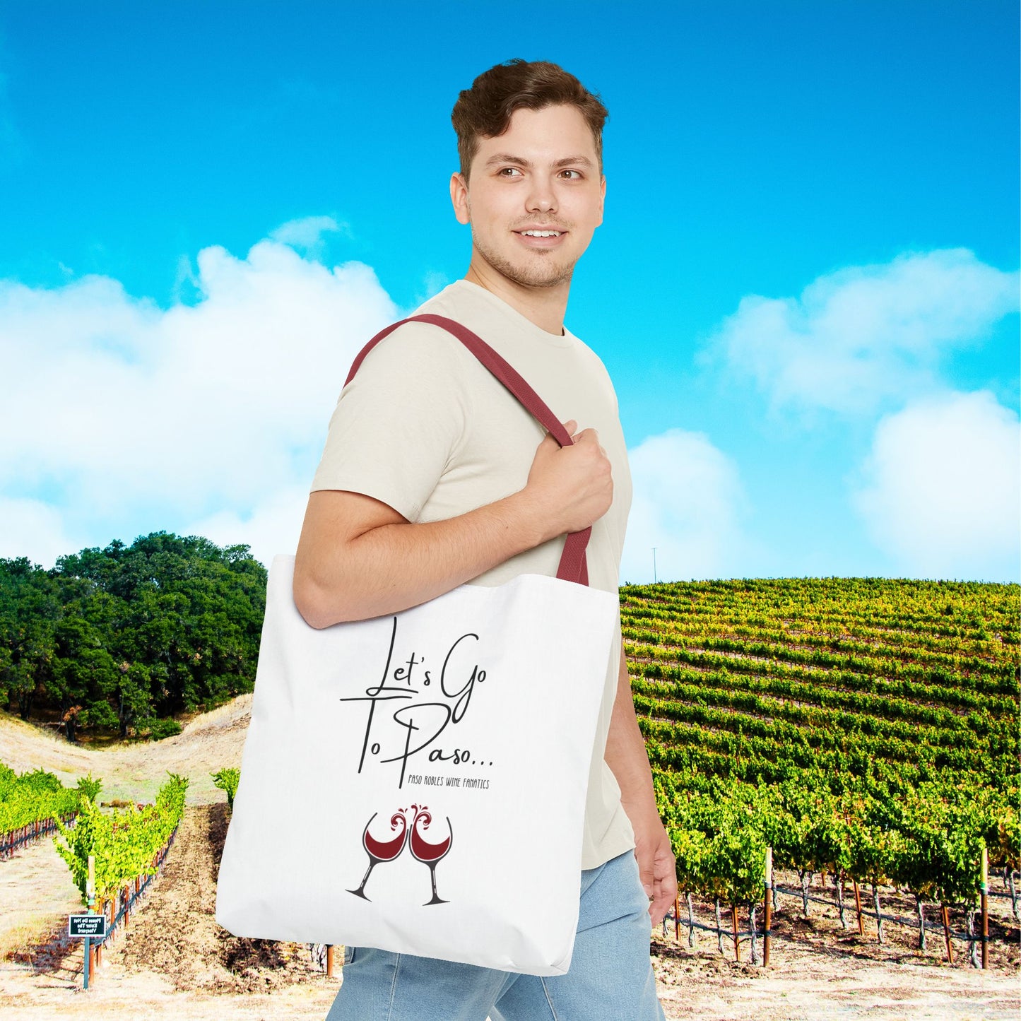 Let's Go To Paso Tote Bag